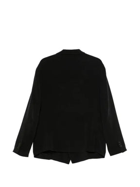 Giorgio Armani double-breasted peaked-lapel jacket