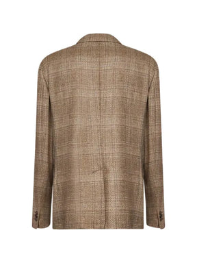 ETRO plaid-pattern blazer