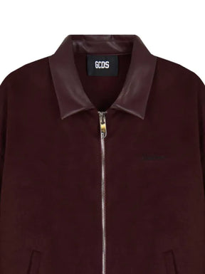 GCDS zip-up blouson jacket