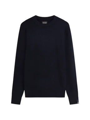 Scotch & Soda crew-neck ribbed-trim sweater