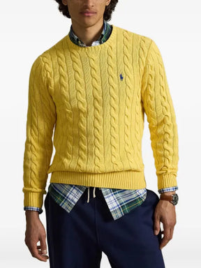 Polo Ralph Lauren cable-knit cotton sweater
