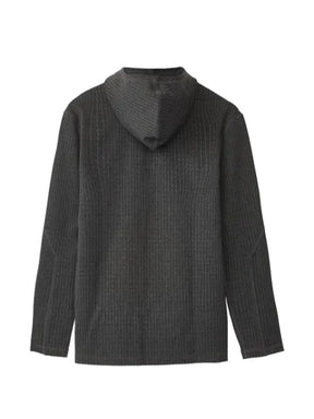 Liam Hodges pinstripe-pattern hoodie