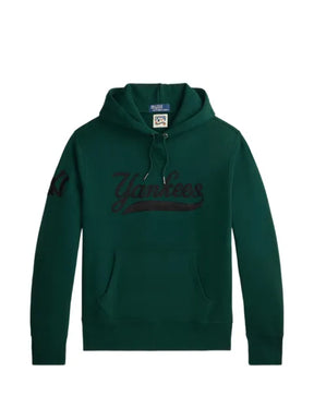 Polo Ralph Lauren x MLB New York Yankees logo-embroidered hoodie