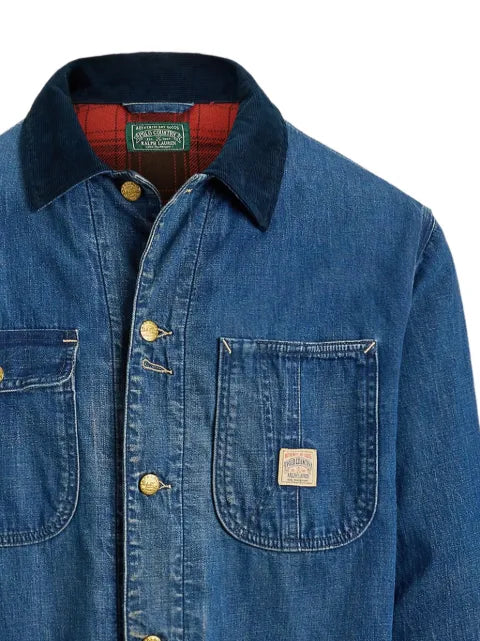 Polo Ralph Lauren corduroy-collar denim jacket
