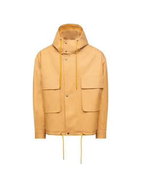 MM6 Maison Margiela coated-cotton hooded jacket