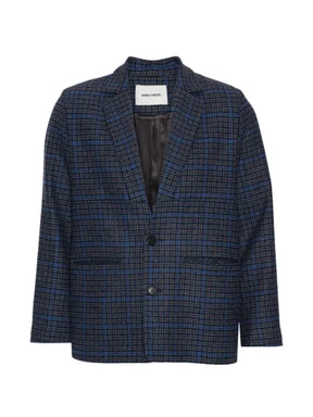 Henrik Vibskov Lonely check-pattern blazer