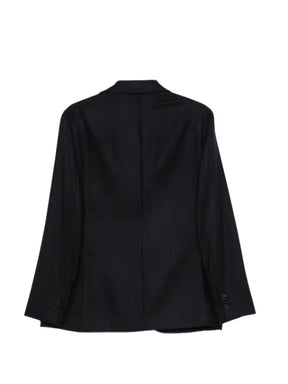 Caruso single-breasted patch-pocket blazer