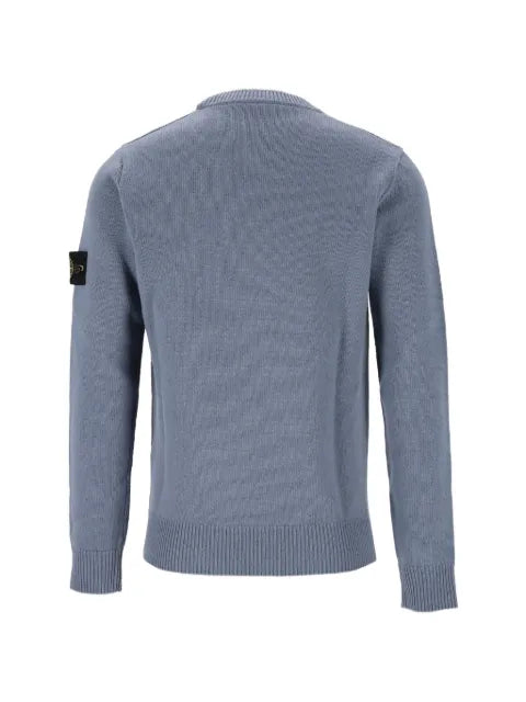Stone Island logo-patch sweater