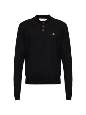 Vivienne Westwood Mark Orb-logo embroidered polo shirt