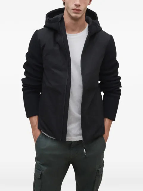 Ecoalf hooded panelled jacket