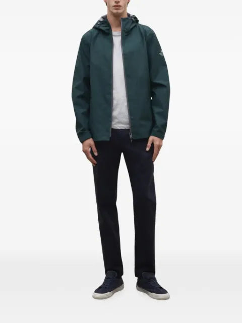 Ecoalf Diluvio hooded zip-up jacket