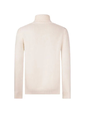 Gran Sasso cable-knit roll-neck sweater