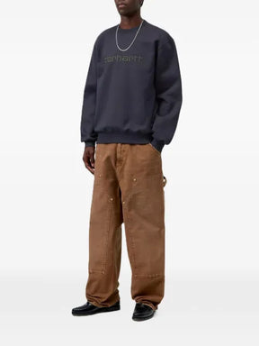 Carhartt WIP logo-embroidered crew-neck sweater