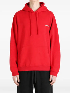 VETEMENTS logo-print drawstring hoodie