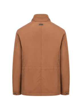 Tombolini high-neck button-up jacket