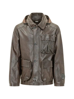 C.P. Company Mille leather jacket
