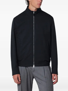 Zegna zip-up high-neck jacket