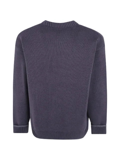 Rains ribbed-knit crew-neck sweater