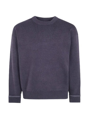 Rains ribbed-knit crew-neck sweater