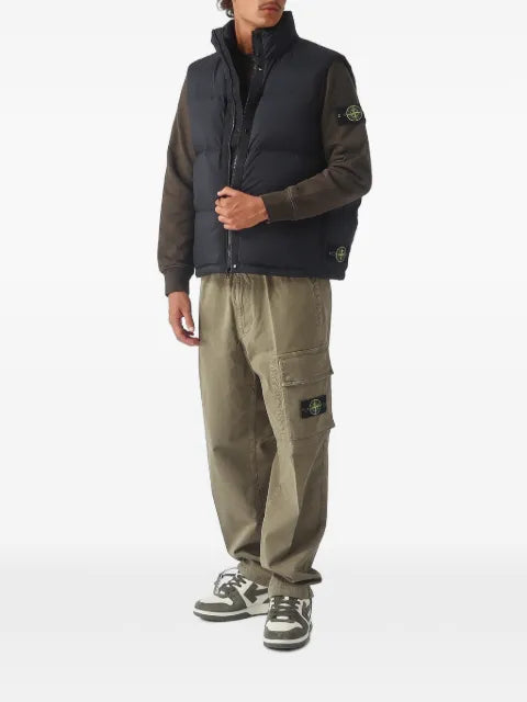 Stone Island G100004 matt ripstop Cordura® advanced fabrics down vest