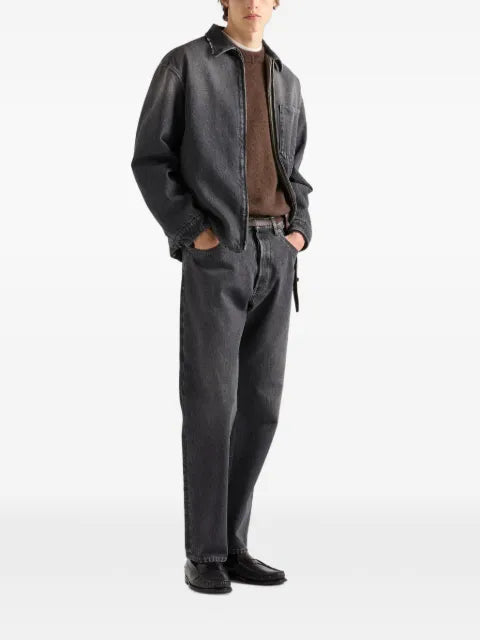 Prada Re-Cashmere crew-neck sweater