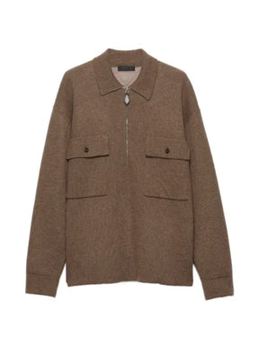 Prada cashmere polo shirt