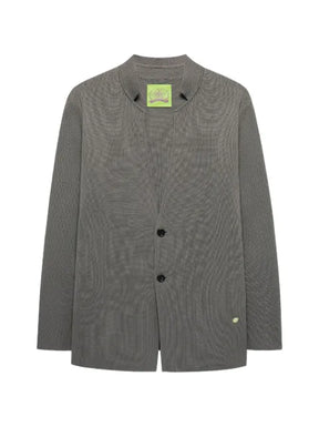 Shanghai Tang silk knitted blazer