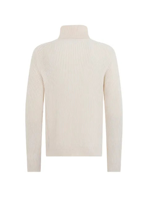 slowear ribbed-knit roll-neck sweater