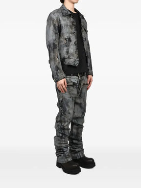 FILTH distressed-effect denim jacket