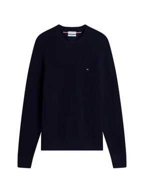 Tommy Hilfiger waffle-knit crew-neck sweater