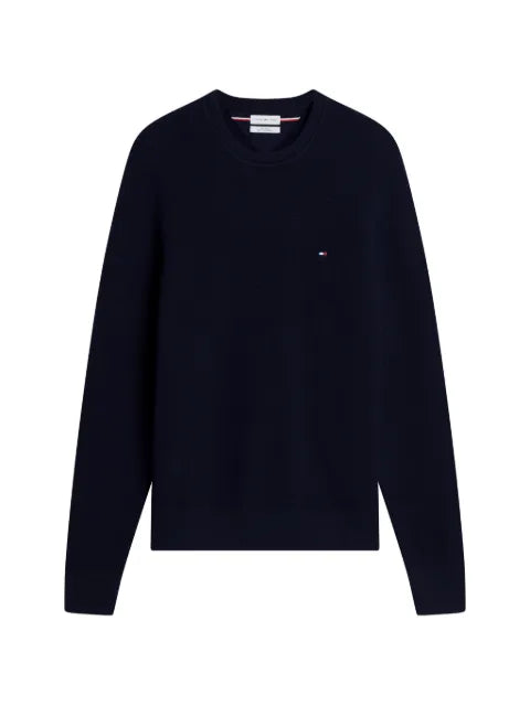 Tommy Hilfiger waffle-knit crew-neck sweater