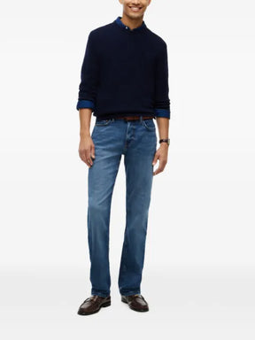 Tommy Hilfiger waffle-knit crew-neck sweater