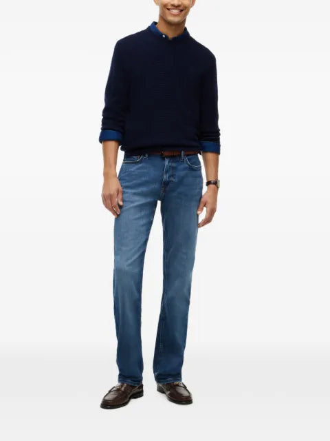 Tommy Hilfiger waffle-knit crew-neck sweater