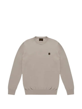 Refrigiwear Ben logo-patch ribbed-trim sweater