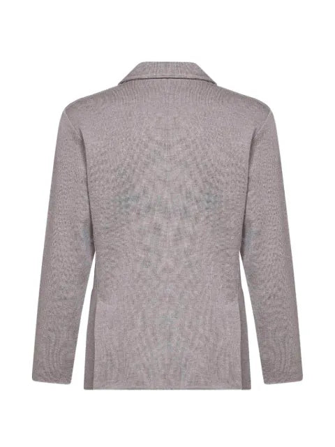 Lardini peak-lapel double-breasted blazer