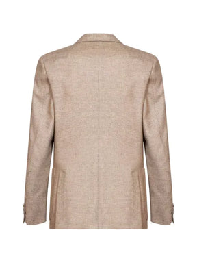 Lardini notched-lapel single-breasted blazer