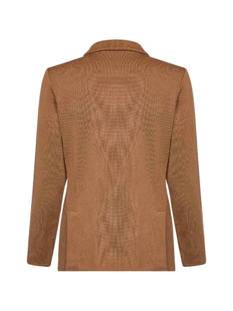 Lardini double-breasted peak-lapel blazer