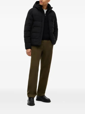 Tommy Hilfiger logo-print hooded jacket