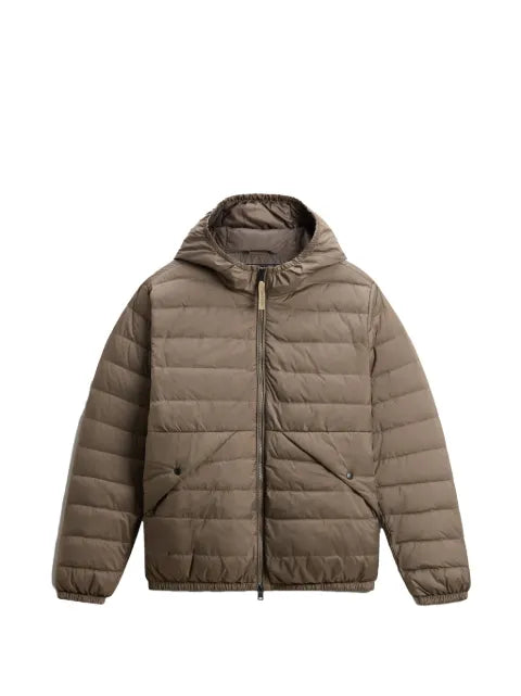 Woolrich quilted hooded jacket