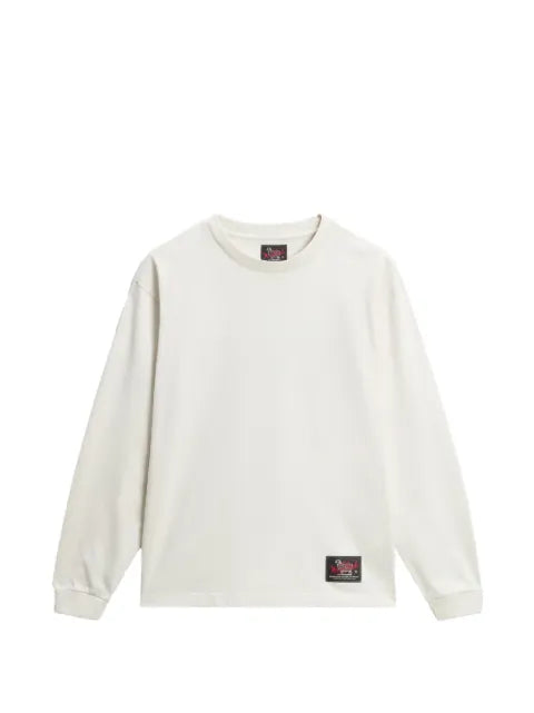Woolrich logo-patch cotton sweatshirt
