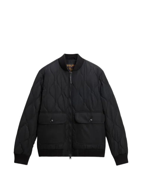Woolrich onion-quilted bomber jacket