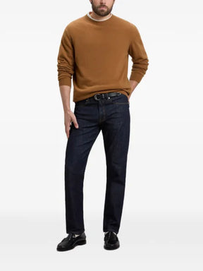 Woolrich crew-neck ribbed-trim sweater