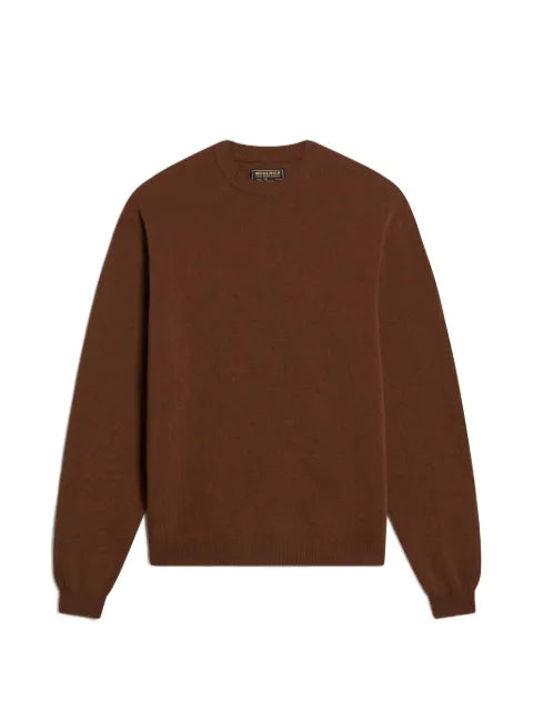 Woolrich lambswool crew-neck sweater