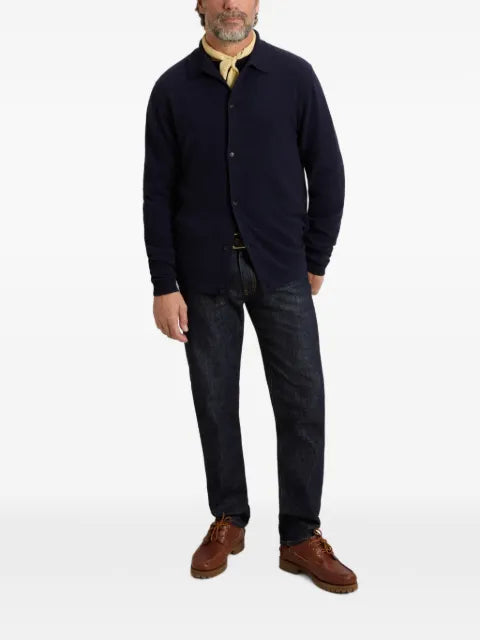 Woolrich button-up collared cardigan