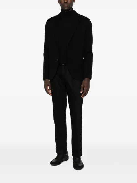 Gran Sasso wool single-breasted blazer