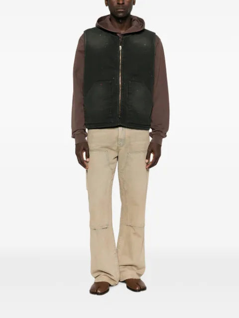 Maison Margiela paint-splatter gilet
