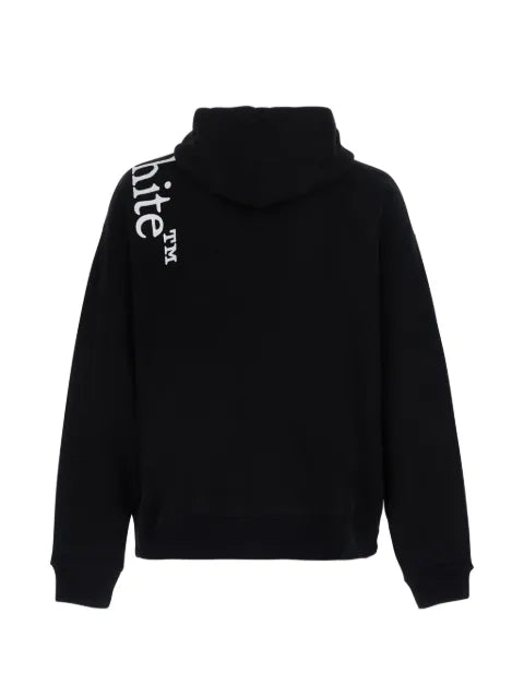 Off-White logo-print hoodie