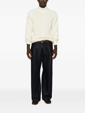 SCAGLIONE high-neck raglan-sleeve sweater