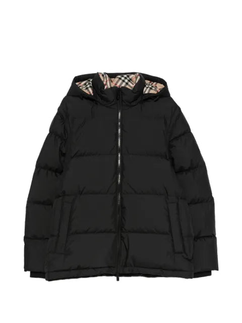 Burberry quilted hooded jacket