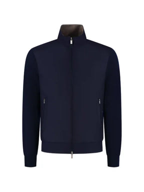 Paul & Shark zip-up panelled jacket